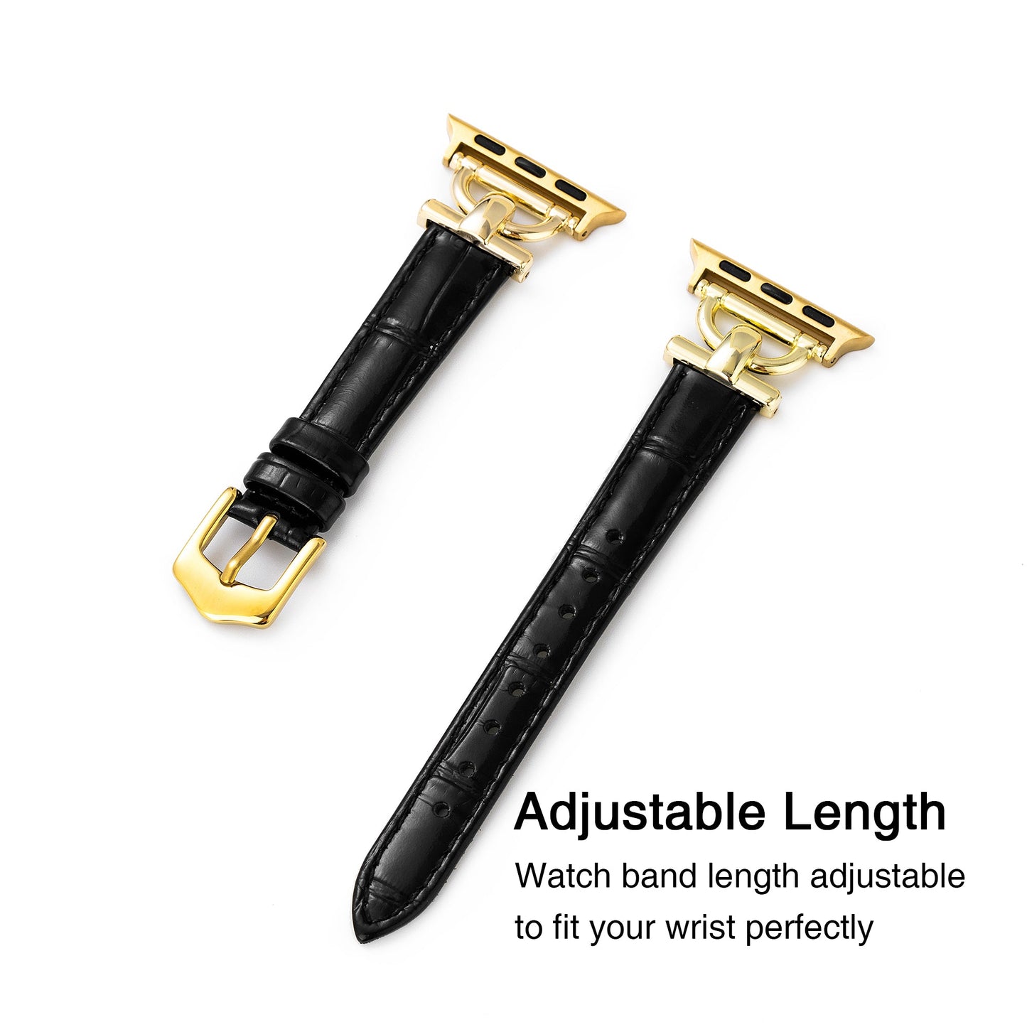 Classic Bamboo-Grain Watch Band for Apple Watch