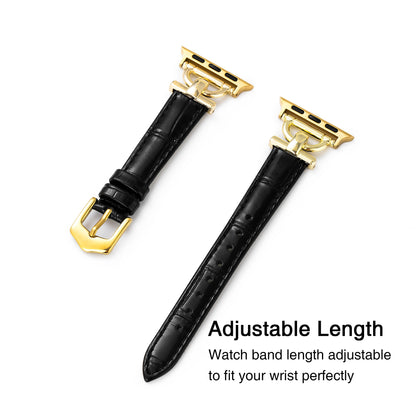 Classic Bamboo-Grain Watch Band for Apple Watch