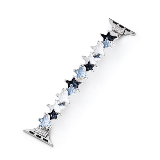 Starry Elastic Bangle Bracelet for Apple Watch – Stretchy, Stylish Wrist Accessory