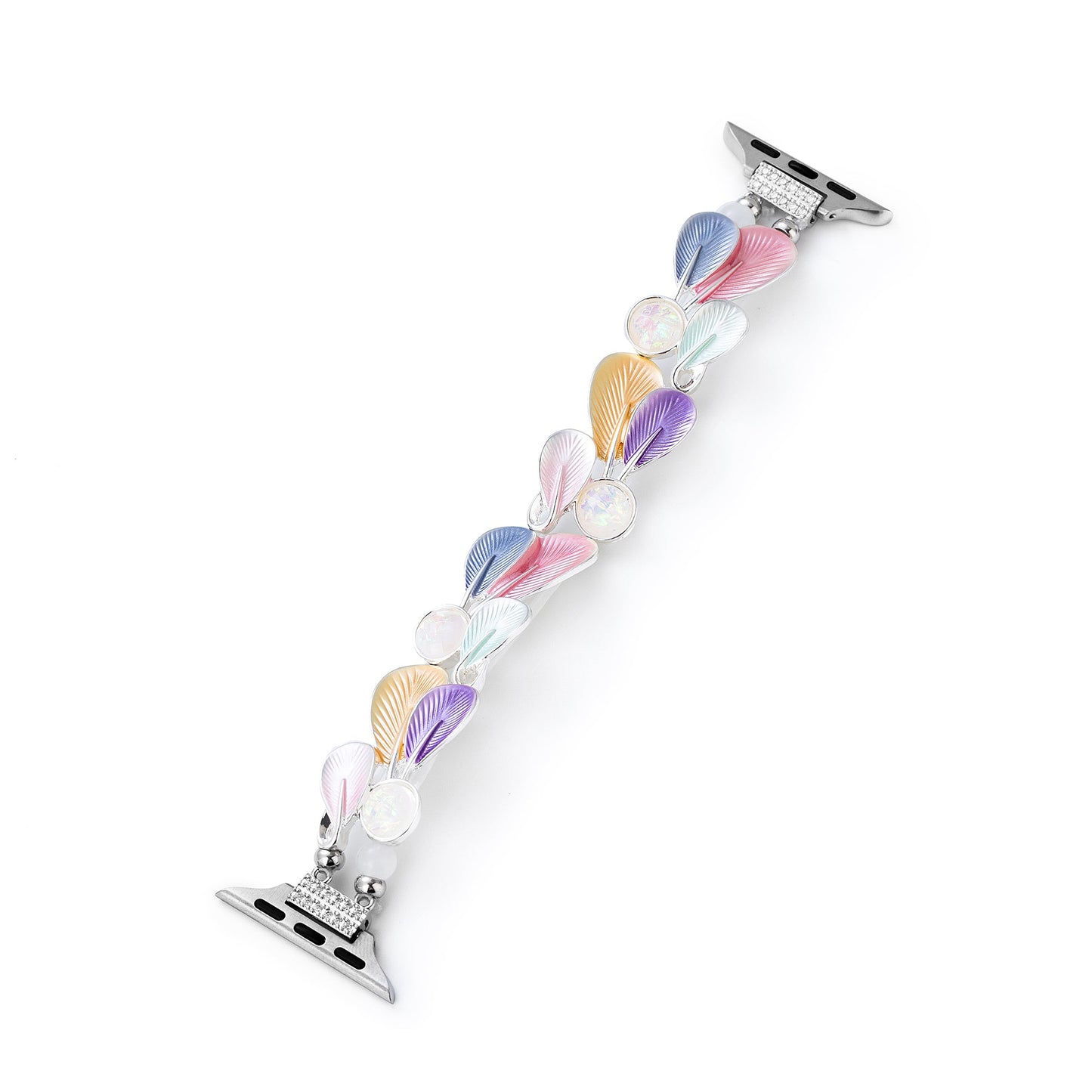 Feather Elastic Bangle Bracelet for Apple Watch – Lightweight, Chic Wrist Accessory