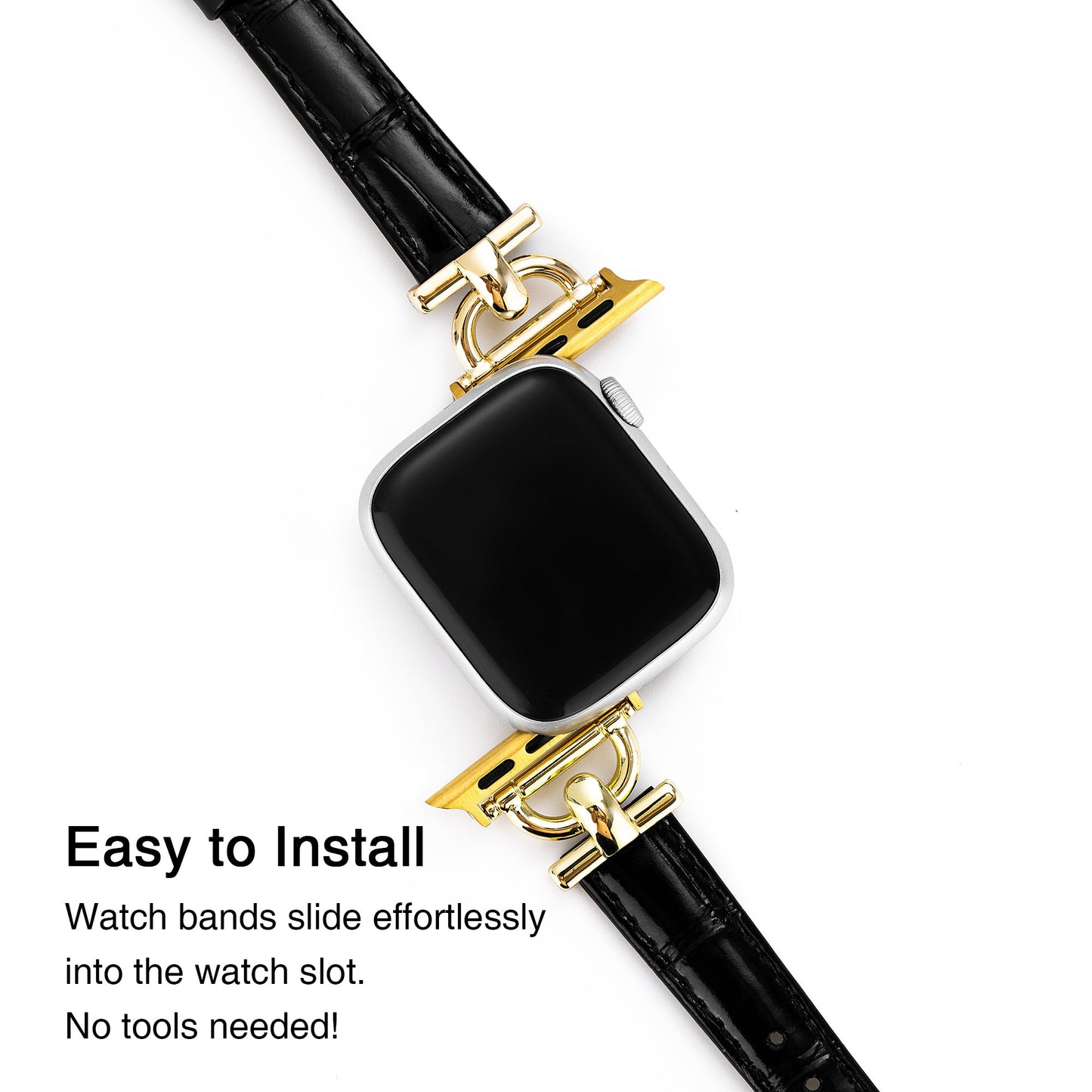Classic Bamboo-Grain Watch Band for Apple Watch
