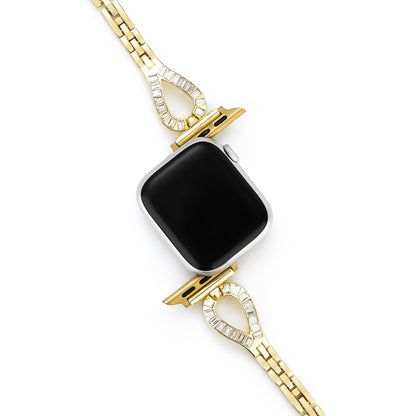 Luxurious Zircon Slim Watch Band for Apple Watch