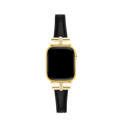 Premium Textured Leather Watch Band – Durable, Stylish Strap