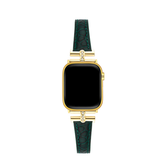 Premium Textured Leather Watch Band – Durable, Stylish Strap