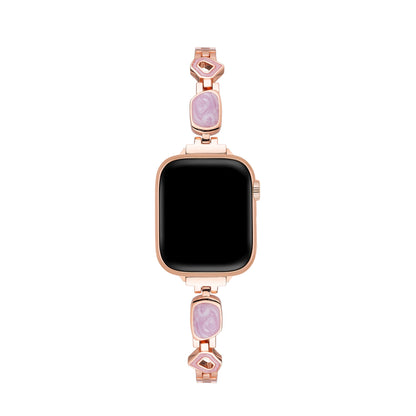 Geometric Enamel Watch Band for Apple Watch