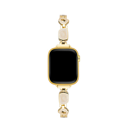 Geometric Enamel Watch Band for Apple Watch