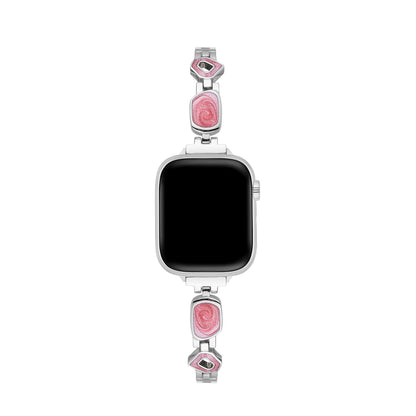 Geometric Enamel Watch Band for Apple Watch