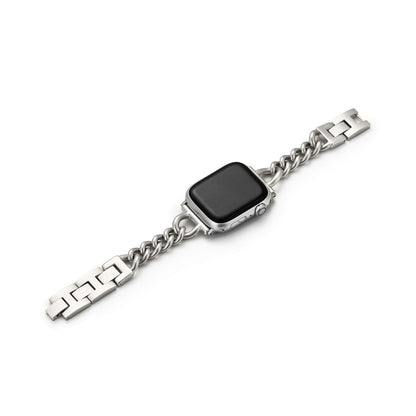Premium Stainless Steel Twisted Chain Watch Band