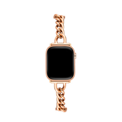 Premium Stainless Steel Twisted Chain Watch Band