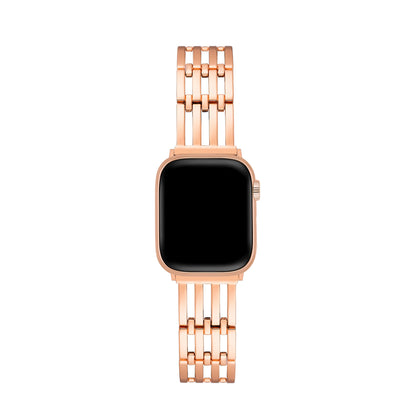 Unisex Strata Stripe Stainless Steel Watch Band