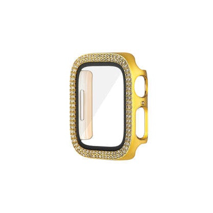 Gleaming Rhinestones Fully Wrapped Apple Watch Case