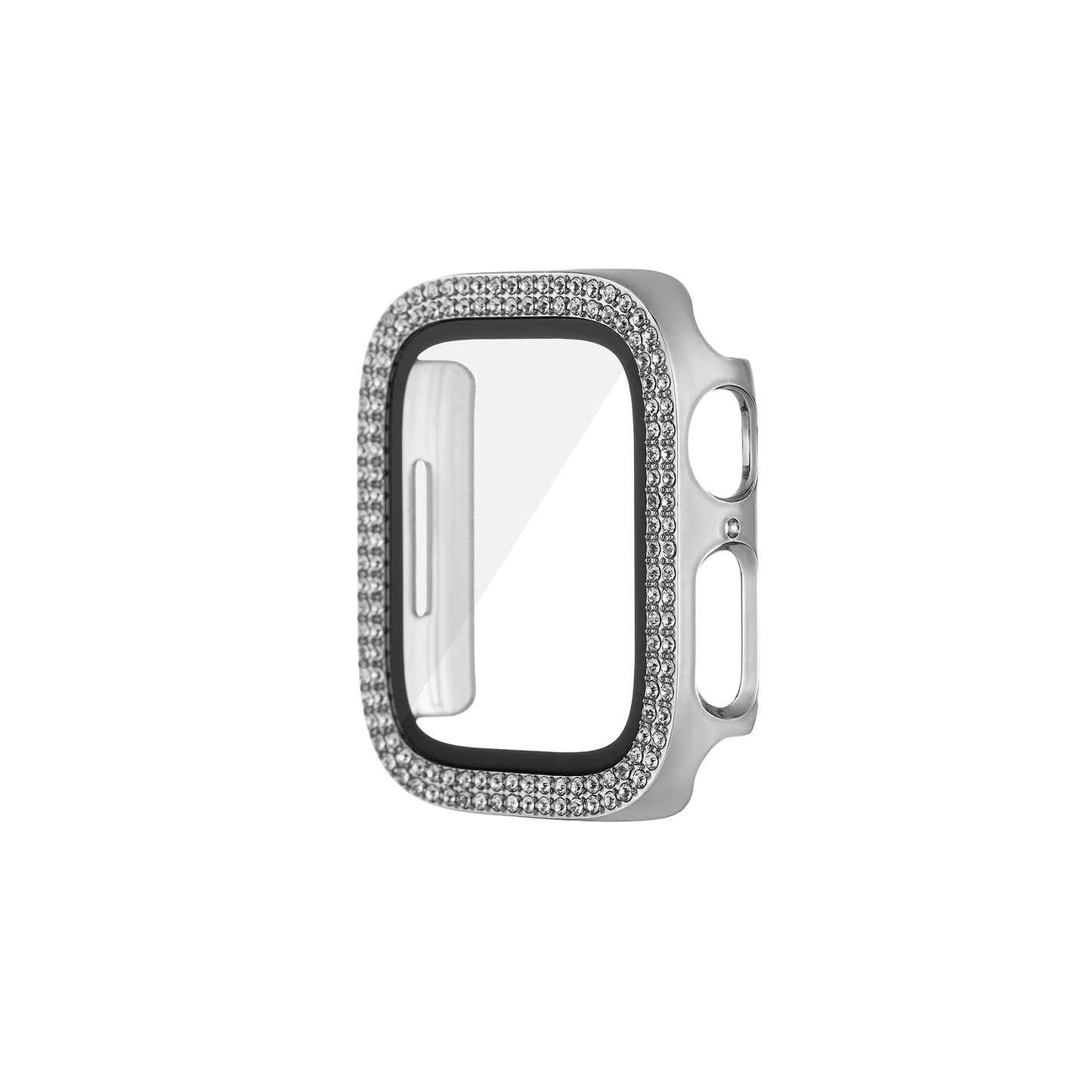 Gleaming Rhinestones Fully Wrapped Apple Watch Case