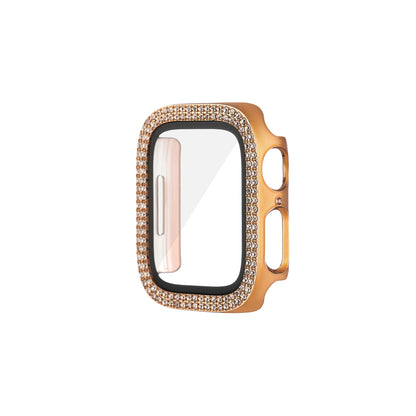 Gleaming Rhinestones Fully Wrapped Apple Watch Case
