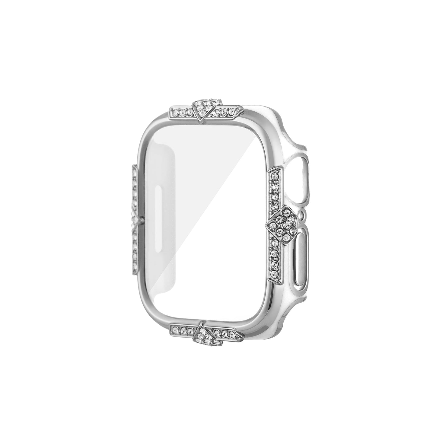 Diamond-Accent Contrasting Watch Case