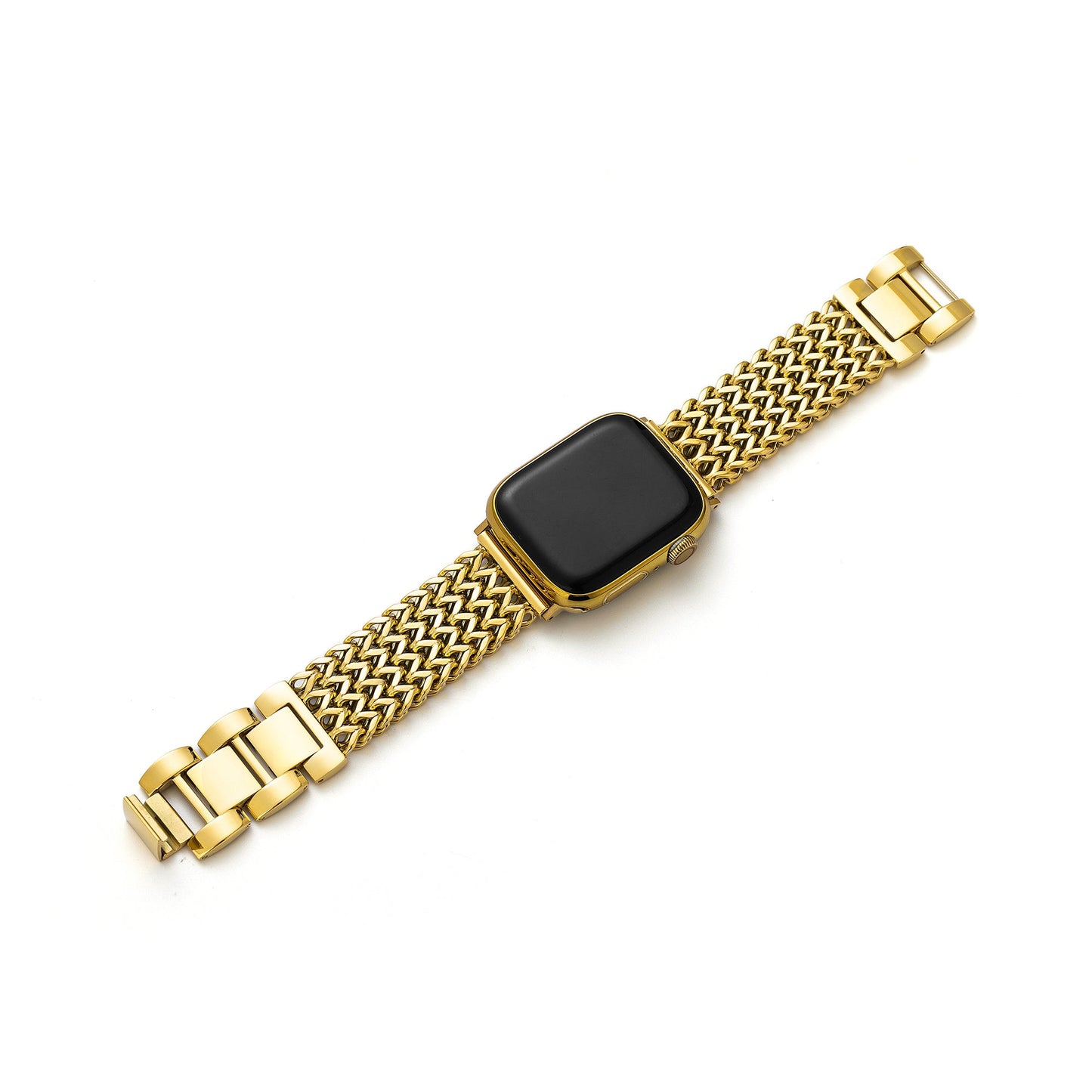 Stainless Steel Mesh Chain Watch Band - Sleek, Durable & Comfortable