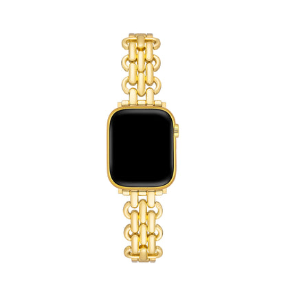 Elegant Knotted Chain Metal Band for Apple Watch