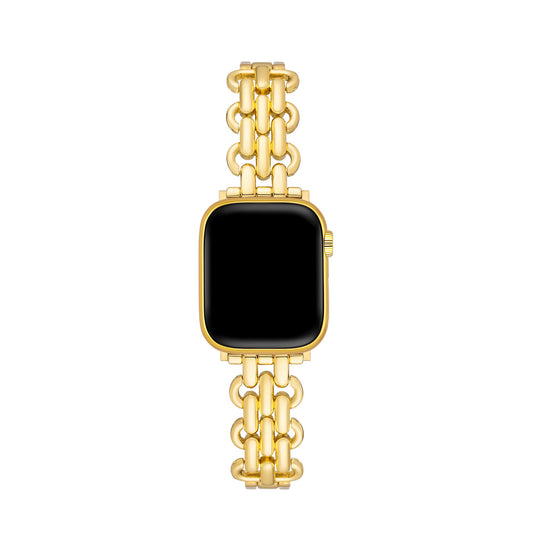 Elegant Knotted Chain Metal Band for Apple Watch