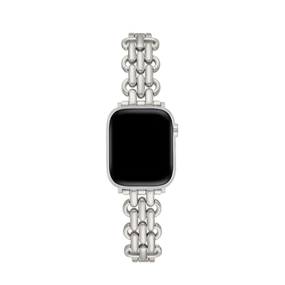 Elegant Knotted Chain Metal Band for Apple Watch