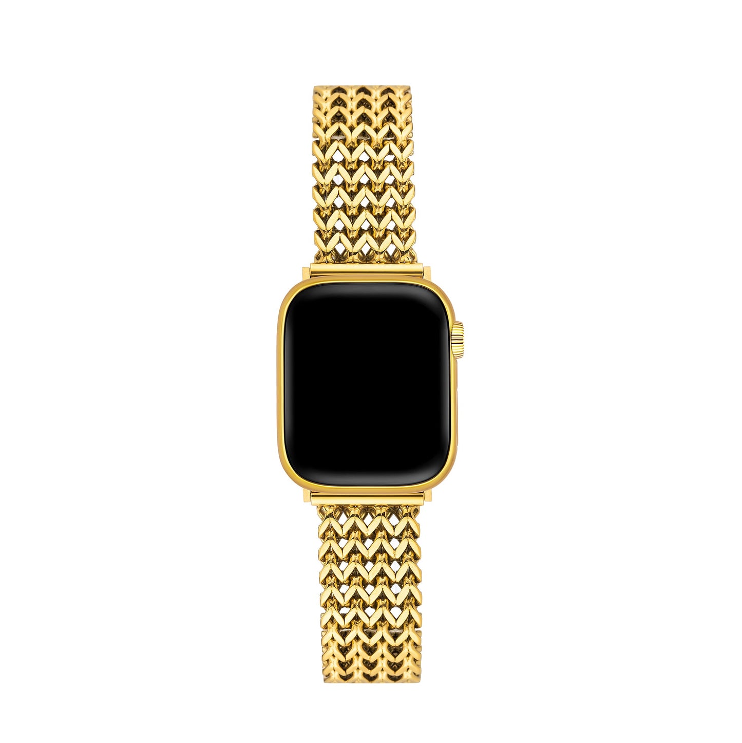 Stainless Steel Mesh Chain Watch Band - Sleek, Durable & Comfortable