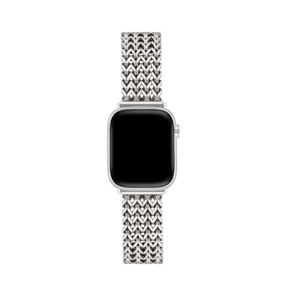 Stainless Steel Mesh Chain Watch Band - Sleek, Durable & Comfortable