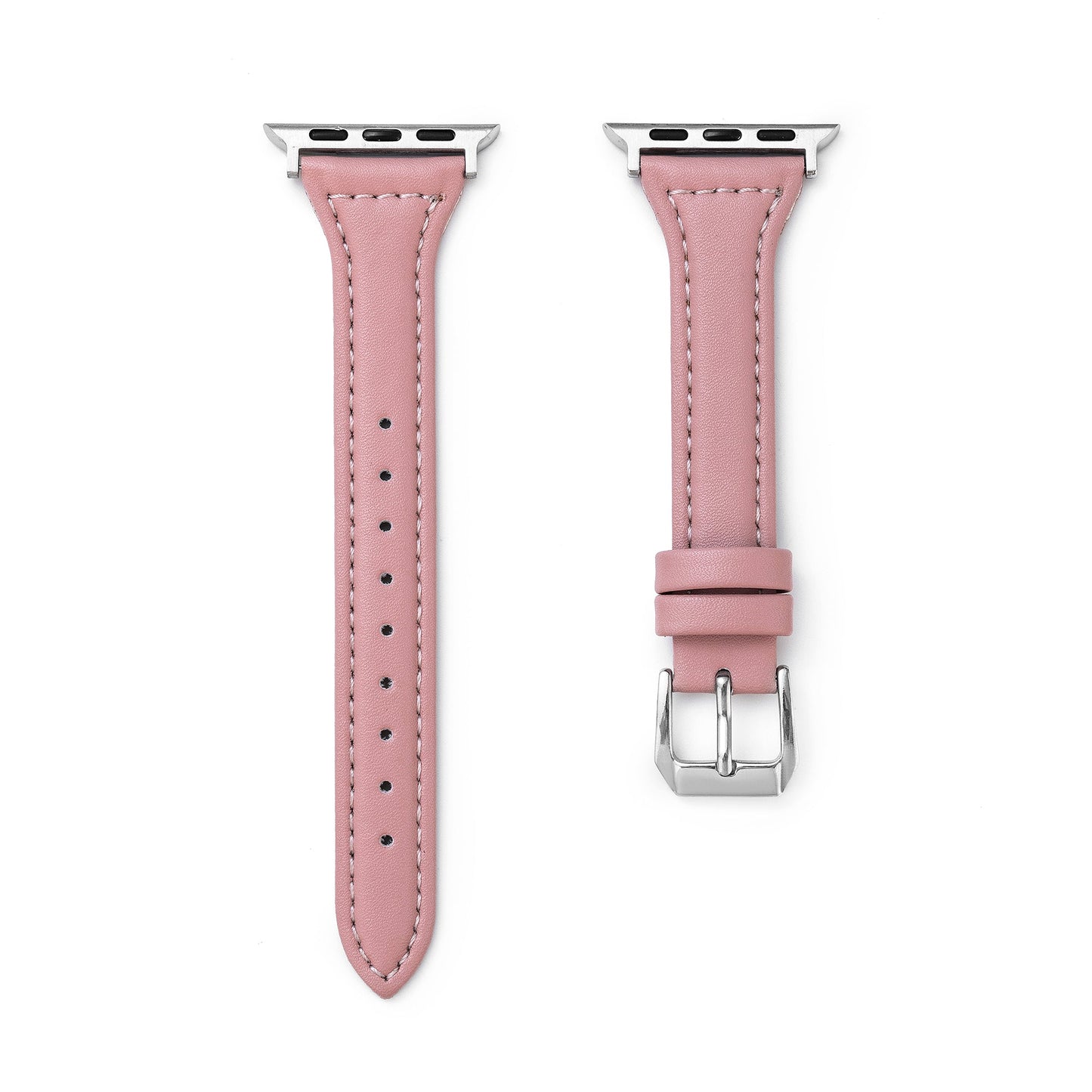 Premium Minimalist Genuine Leather Watch Band for Apple Watch