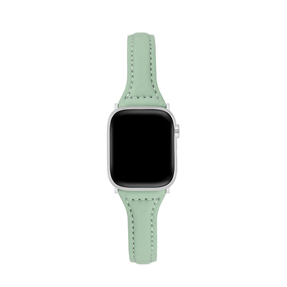 Premium Minimalist Genuine Leather Watch Band for Apple Watch