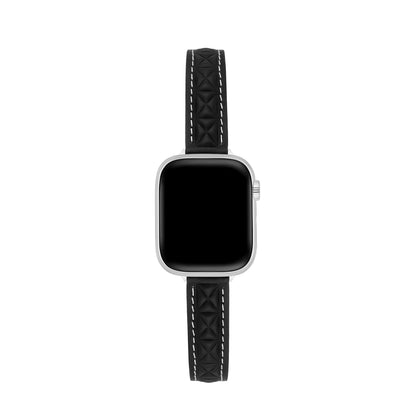 Premium Quilted Leather Watch Band for Apple Watch