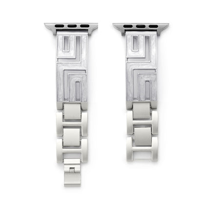 Geometric Hollow-Out Watch Band for Apple Watch