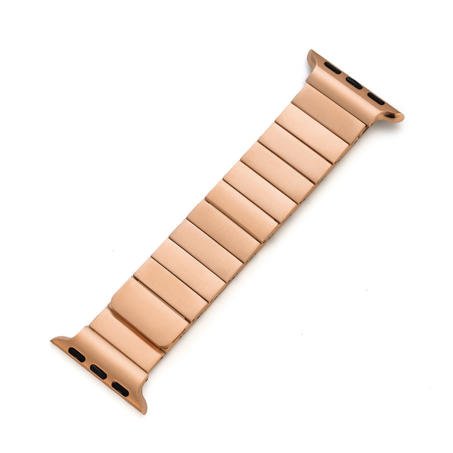 Sleek Unisex Rectangular Stainless Steel Watch Band