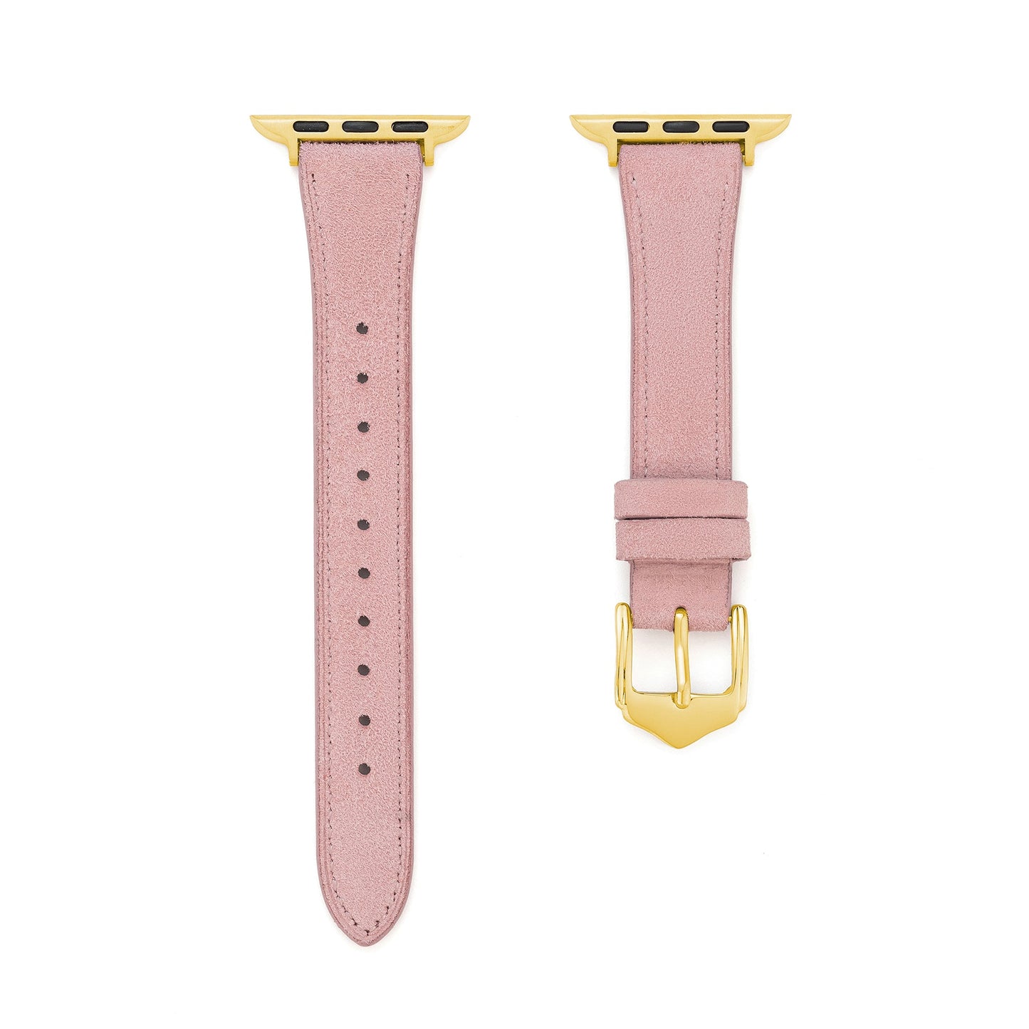 Luxurious Suede Leather Watch Band