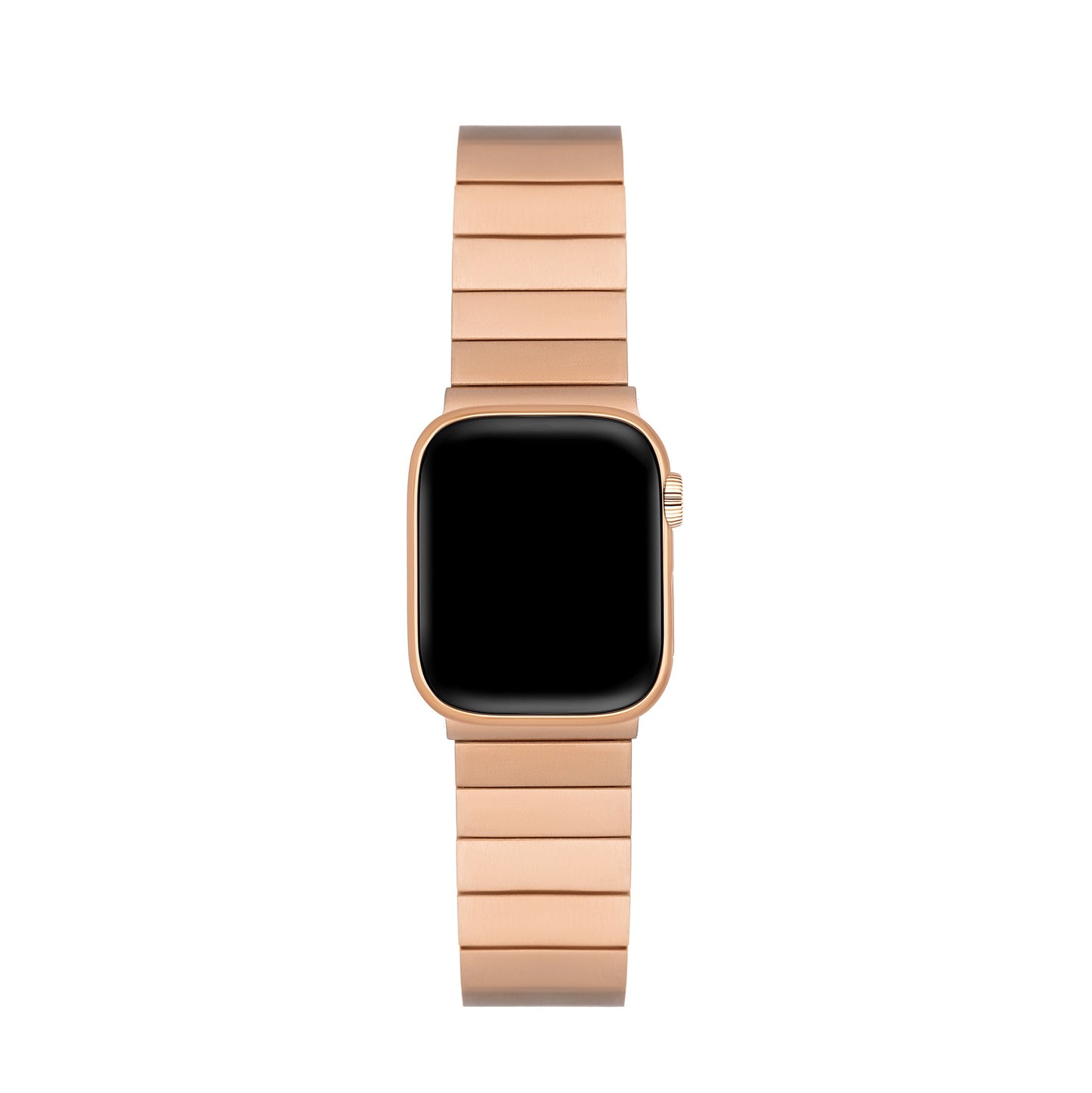 Sleek Unisex Rectangular Stainless Steel Watch Band