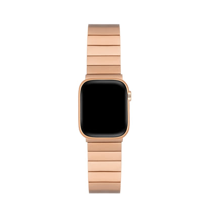 Sleek Unisex Rectangular Stainless Steel Watch Band