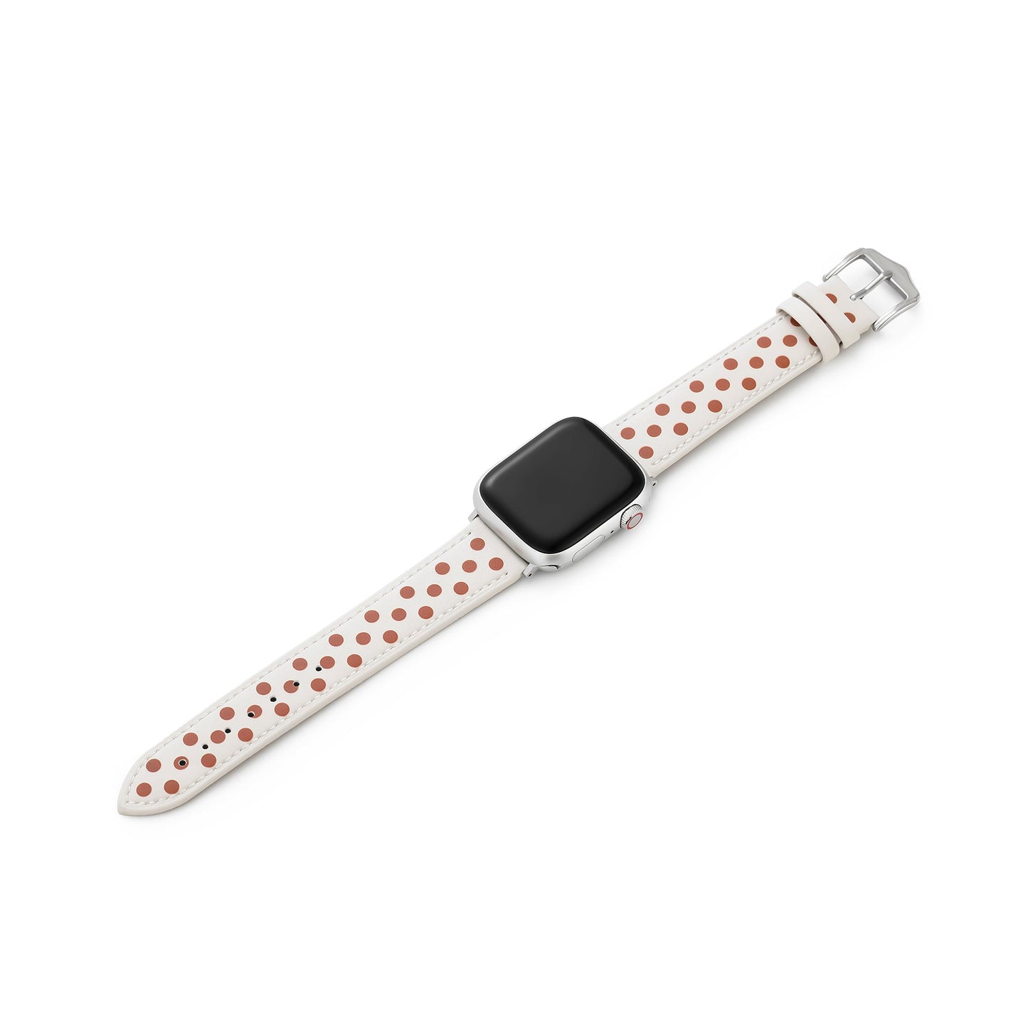 Chic Polka Dot Leather Band for Apple Watch