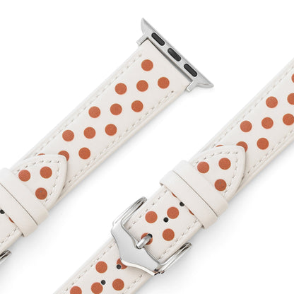 Chic Polka Dot Leather Band for Apple Watch