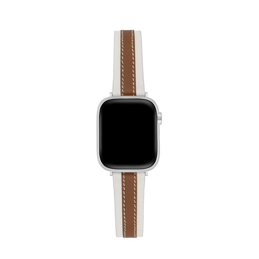 Women's Premium Stitched Leather Watch Band for Apple Watch