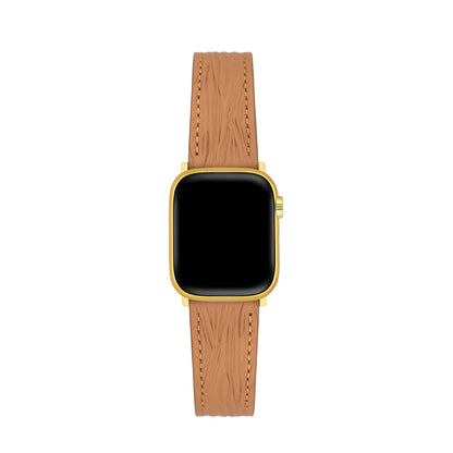 Premium Textured Leather Watch Band for Apple Watch