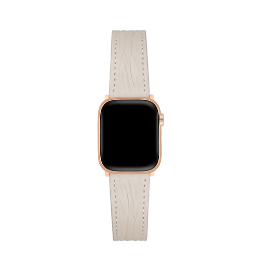 Premium Textured Leather Watch Band for Apple Watch
