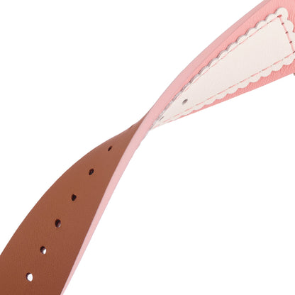 Elegant Scalloped Leather Band for Apple Watch