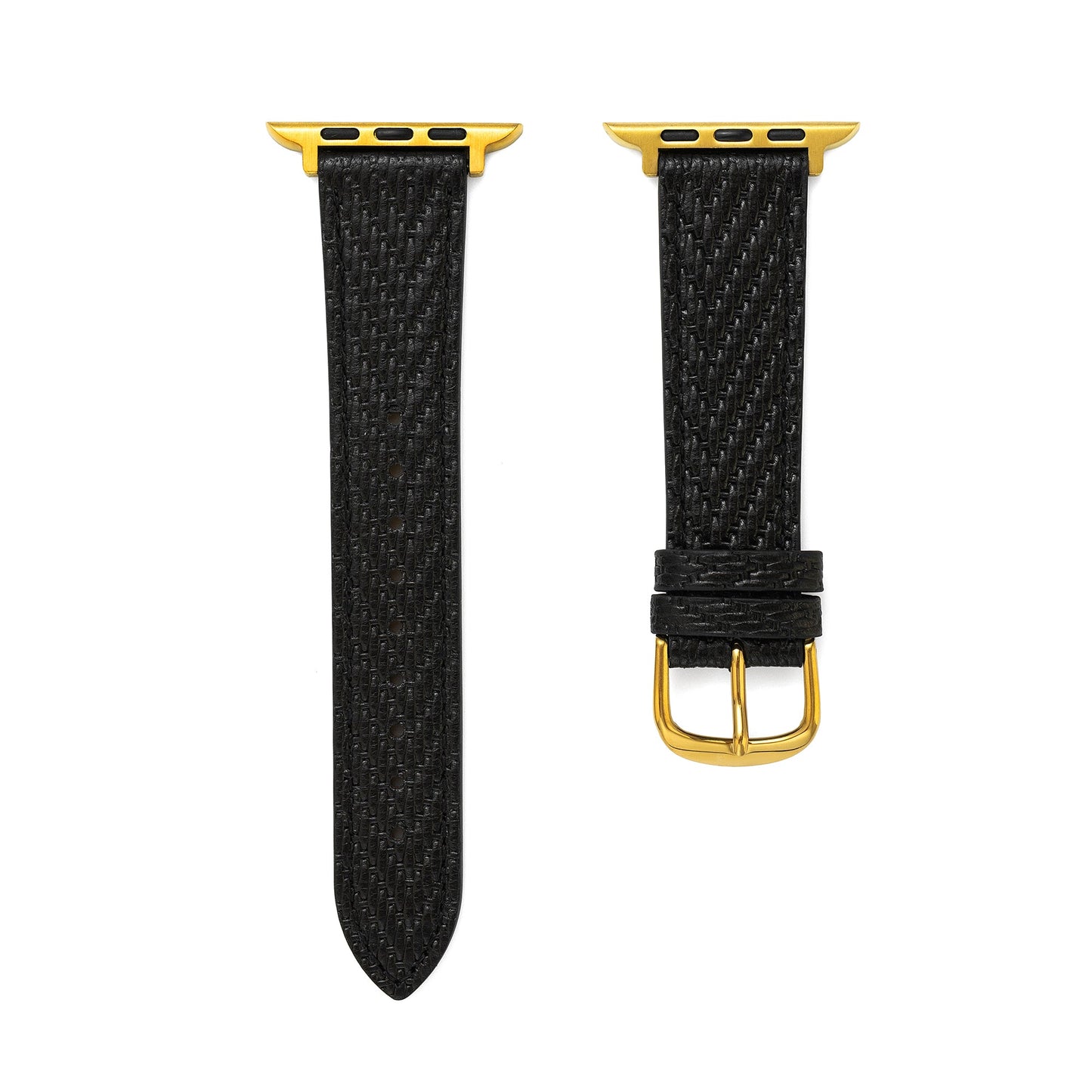 Premium Textured Leather Band for Apple Watch