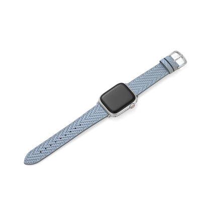 Premium Textured Leather Band for Apple Watch