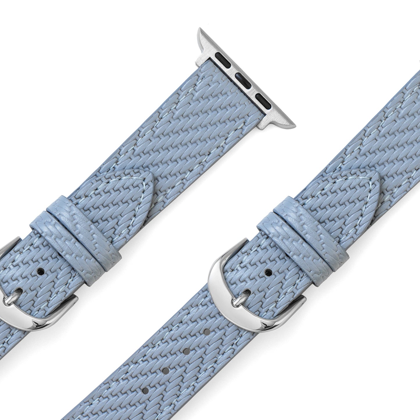 Premium Textured Leather Band for Apple Watch