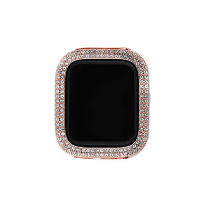 Sparkling Rhinestone Half-Wrap Apple Watch Case