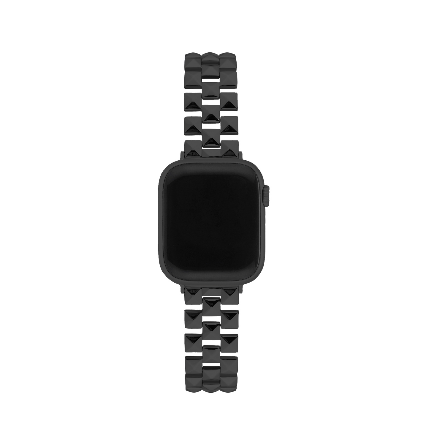 Premium Stainless Steel Diamond-Accent Watch Band