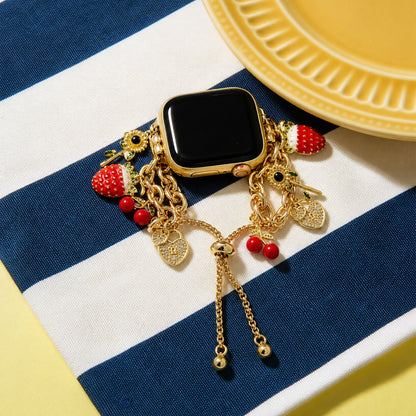Summer Charm Chain Band for Apple Watch - Lightweight & Stylish