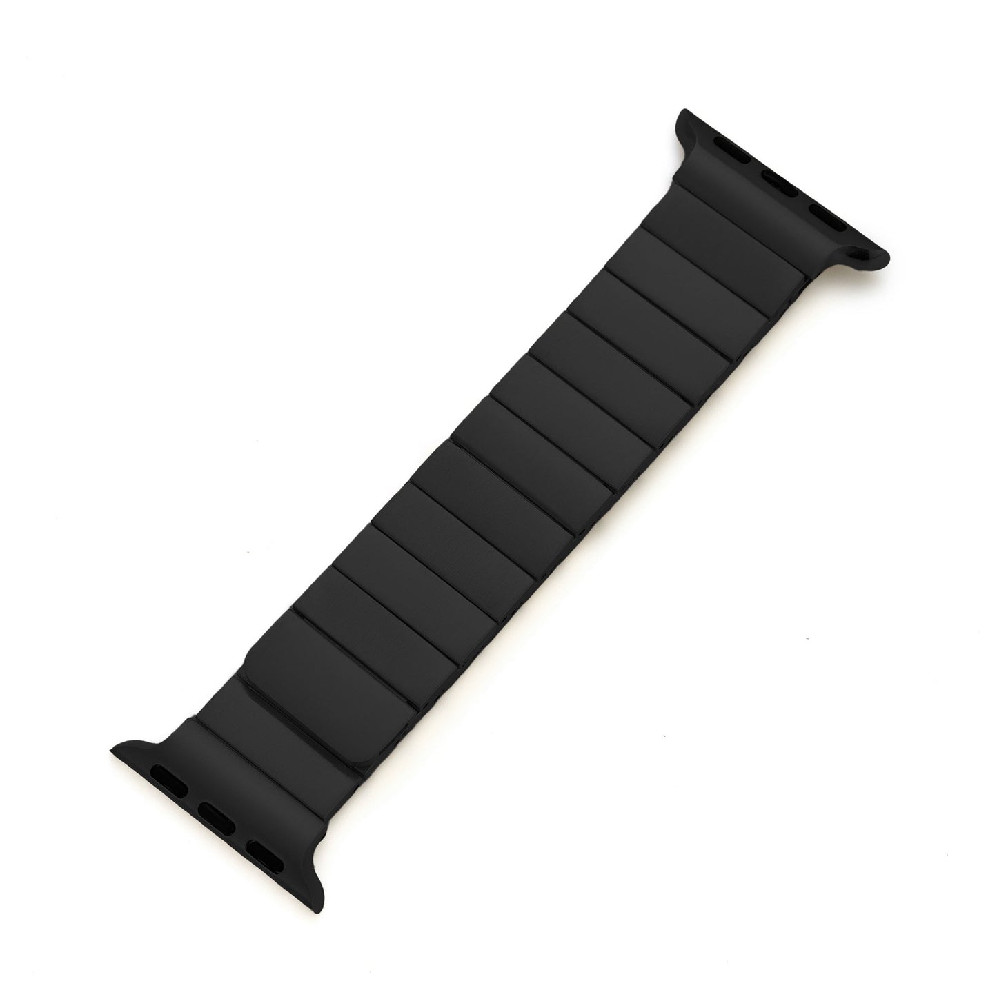 Sleek Unisex Rectangular Stainless Steel Watch Band