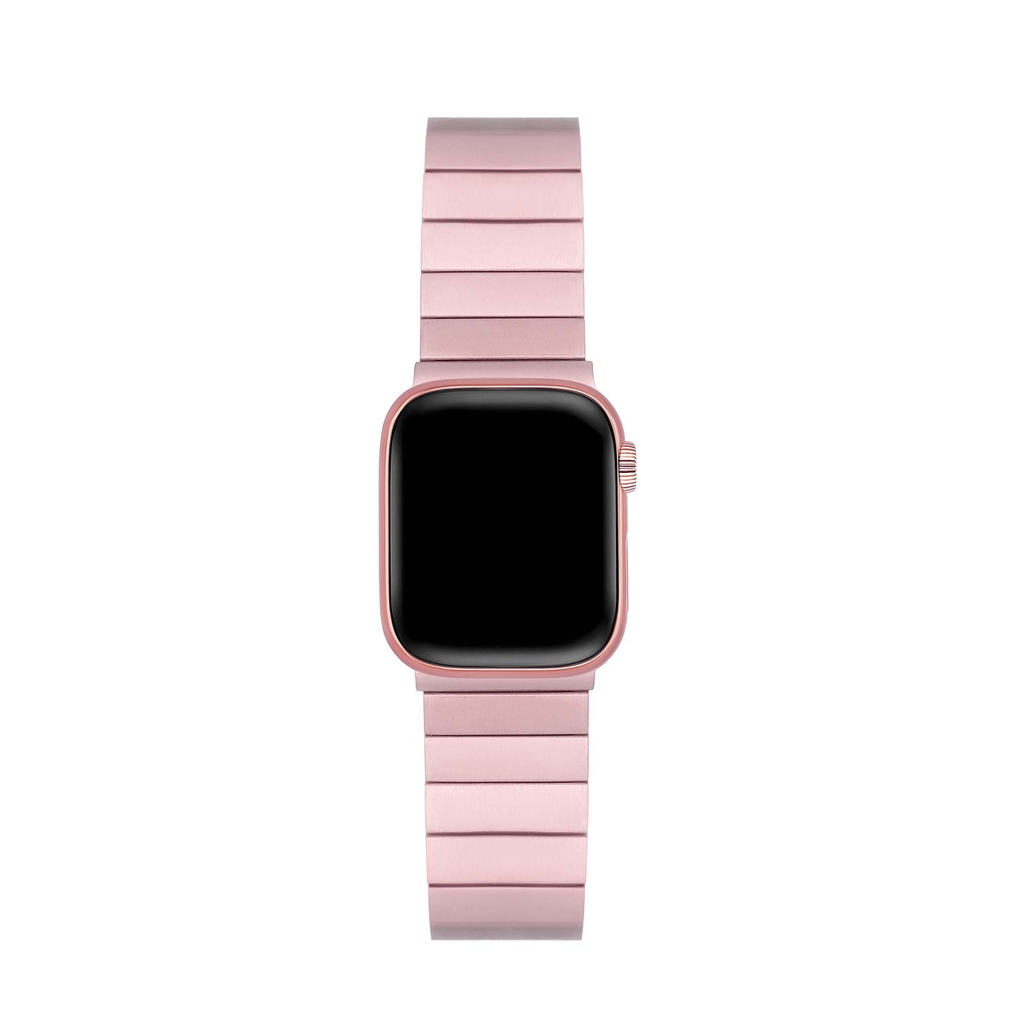 Sleek Unisex Rectangular Stainless Steel Watch Band