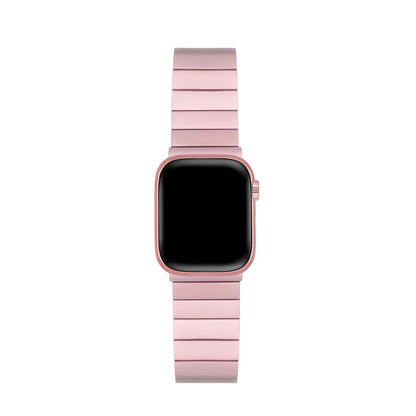 Sleek Unisex Rectangular Stainless Steel Watch Band