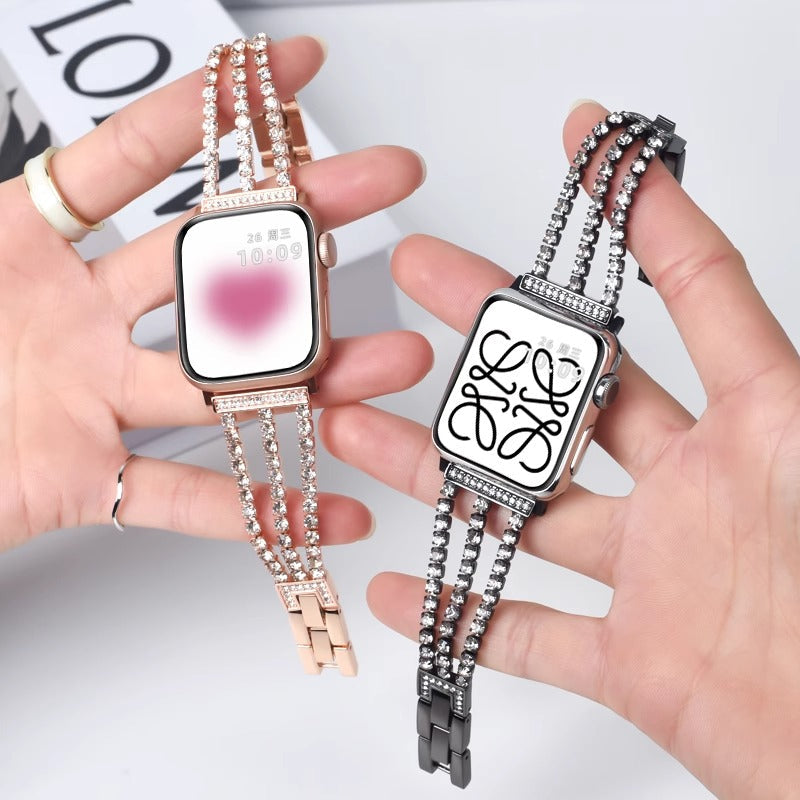 Dazzling Diamond Link Bracelet