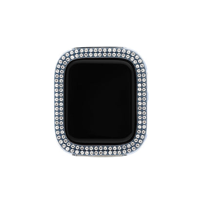 Sparkling Rhinestone Half-Wrap Apple Watch Case