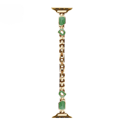 Geometric Enamel Watch Band for Apple Watch